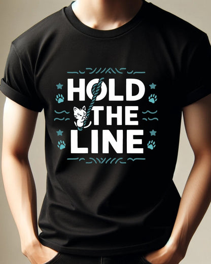 Hold The Line Unisex Cotton T-Shirt