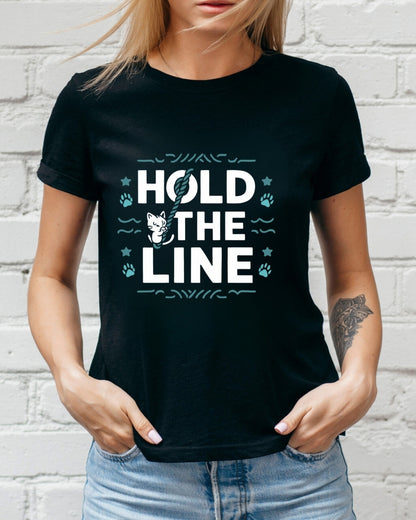 Hold The Line Unisex Cotton T-Shirt