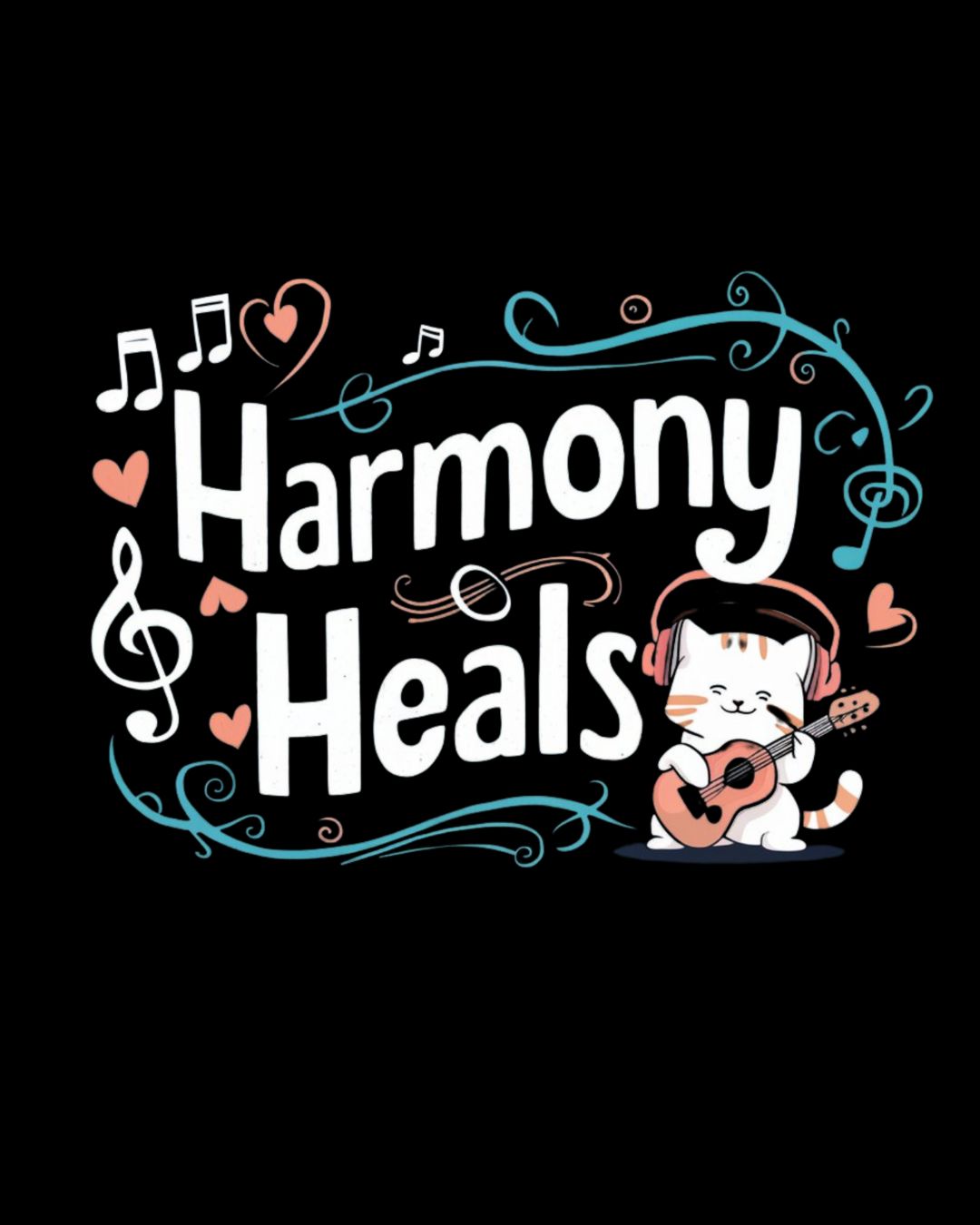 Harmony Heal Women Cotton Tshirt