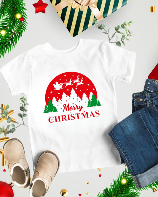 Christmas Joy kid Heavy Cotton Tshirt