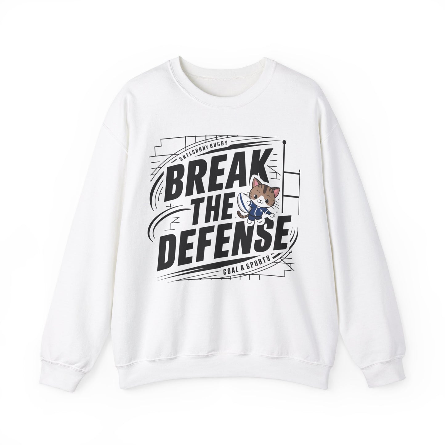 Break The Defence Ultra Cotton Crewneck Sweatshirts