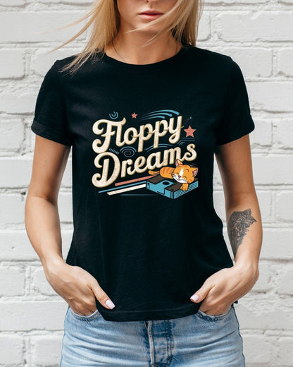 Floppy Dream Retro Cotton Tshirt