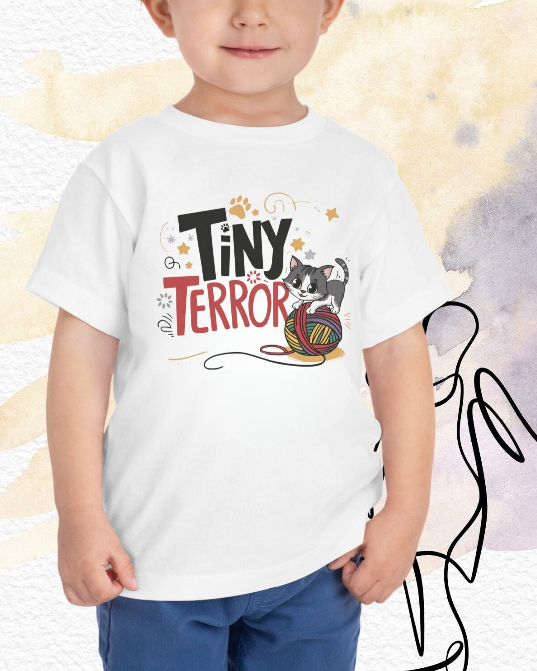 Tinny Terror Heavy Cotton Kids T-Shirt