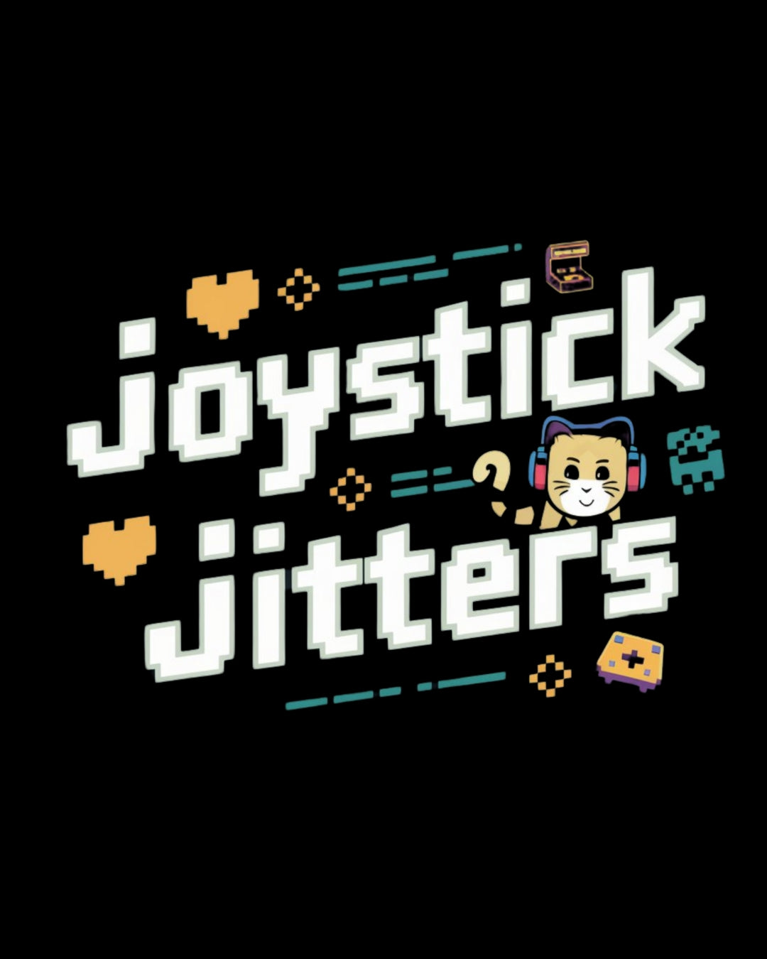 Joystick Jitters Retro Cotton Tshirt