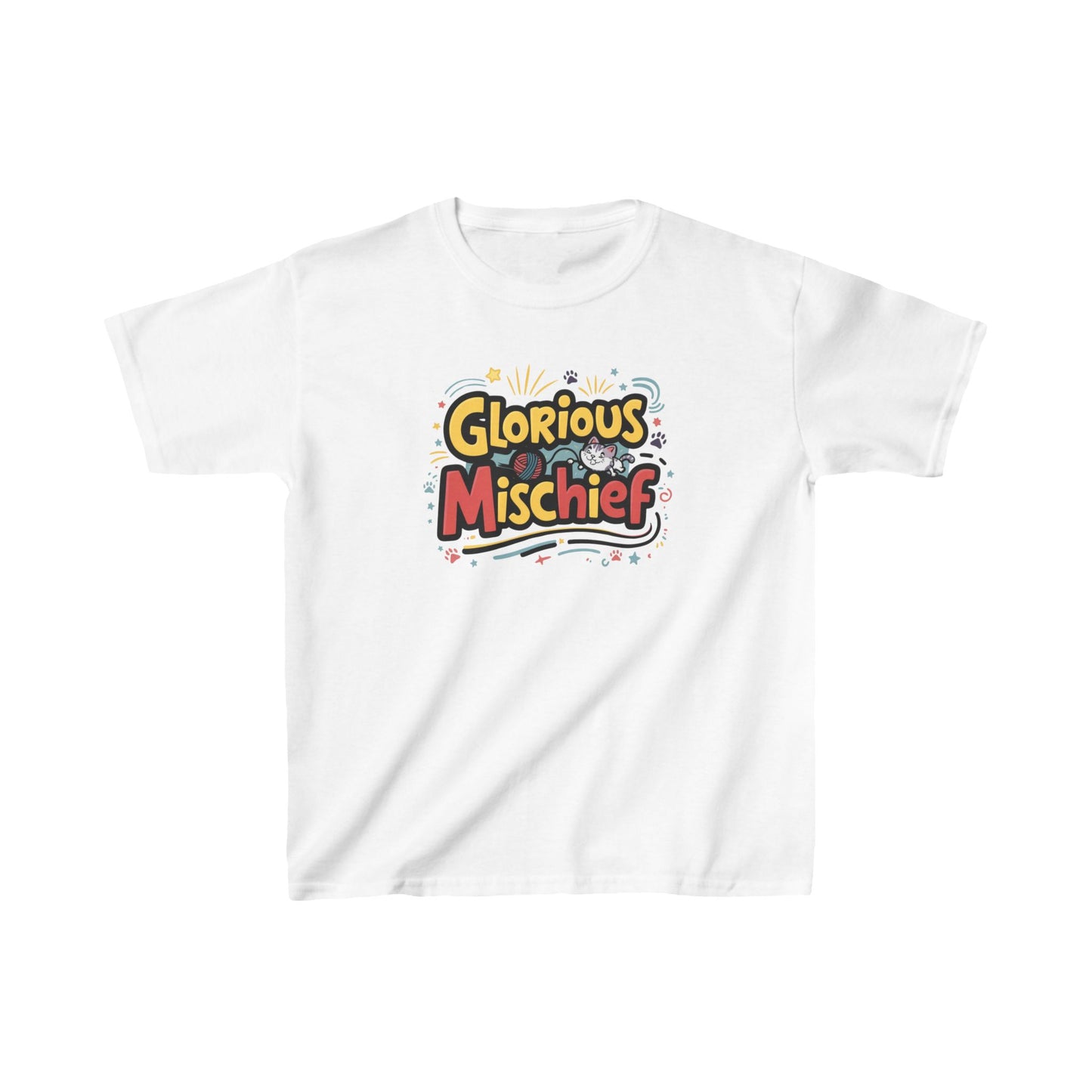 Glorious Mischief Heavy Cotton Kids T-Shirt