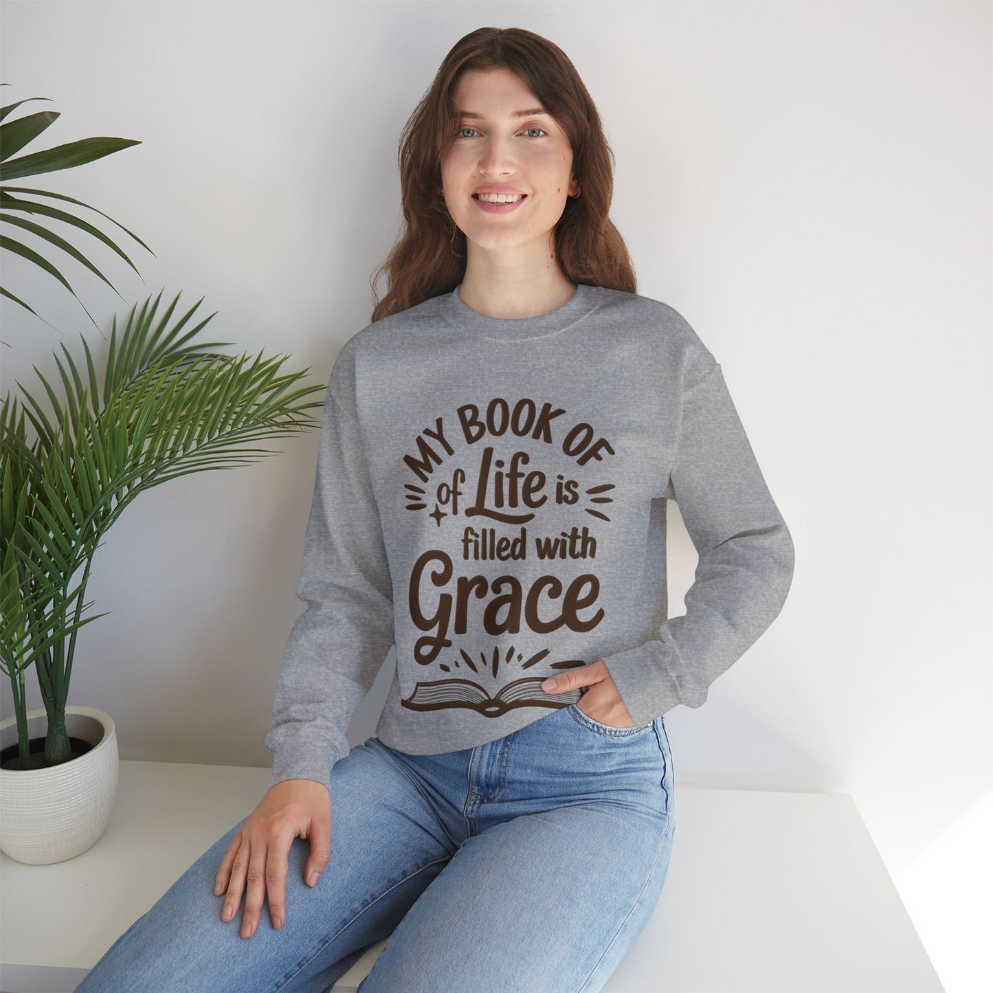 Potion Pages Ultra Cotton Crewneck Sweatshirt