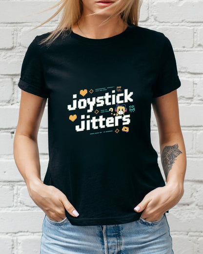 Joystick Jitters Retro Cotton Tshirt