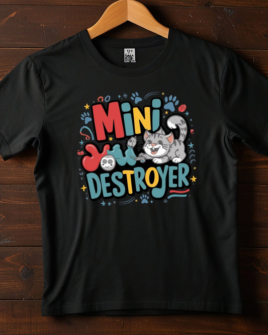 Mini Destroyer Kids Heavy Cotton T-Shirt