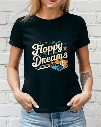 Floppy Dream Retro Cotton Tshirt