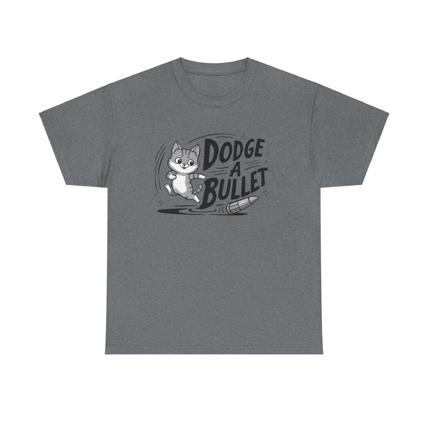 Dodge A Bullet Idiom Unisex Cotton T-Shirt