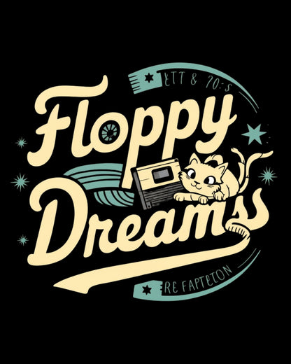 Floppy Dream Retro Cotton Tshirts