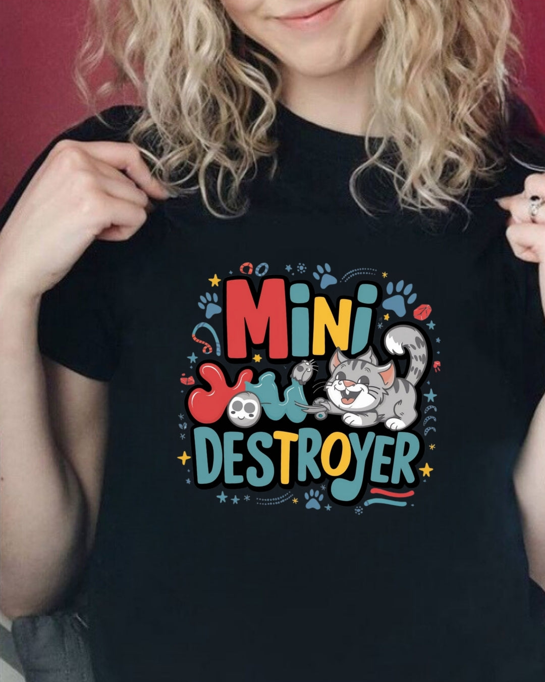 Mini Destroyer Kids Heavy Cotton T-Shirt