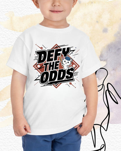 Defy The Odds Heavy Cotton Kids T-Shirt