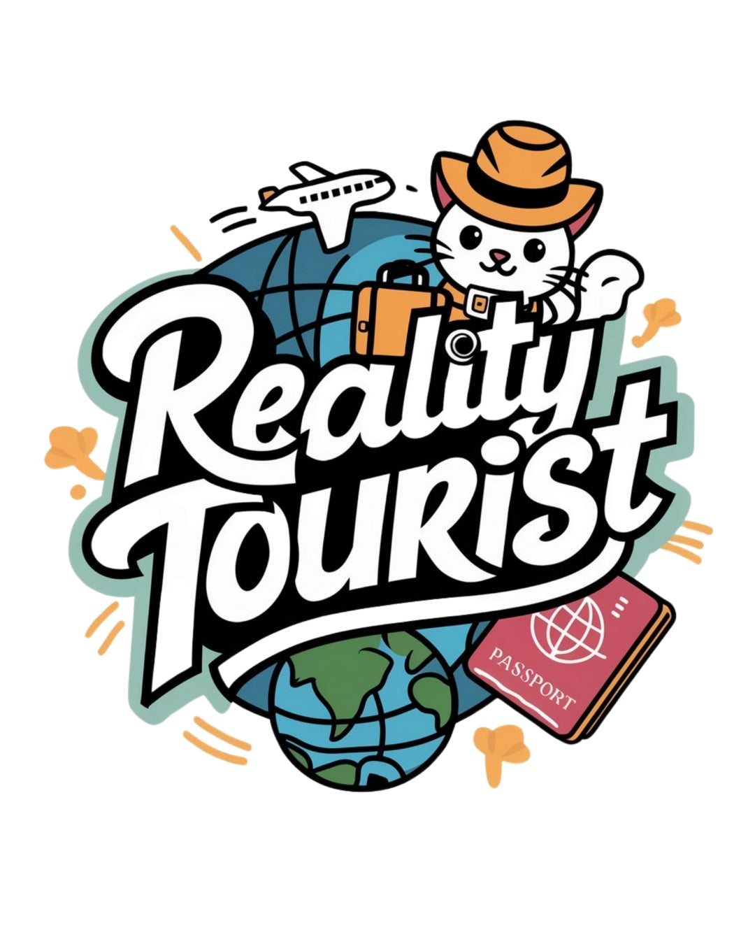 Reality Tourist Cotton T-Shirt