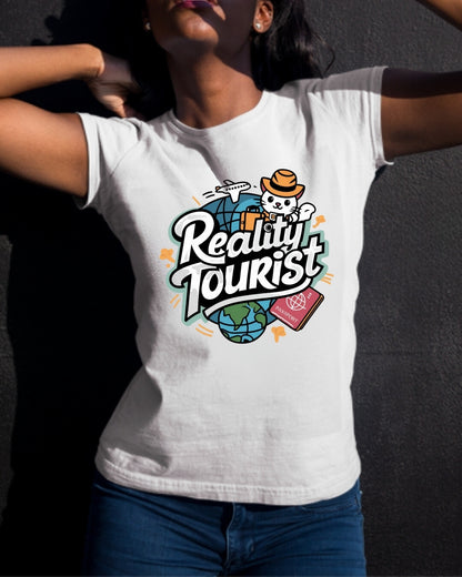 Reality Tourist Cotton T-Shirt