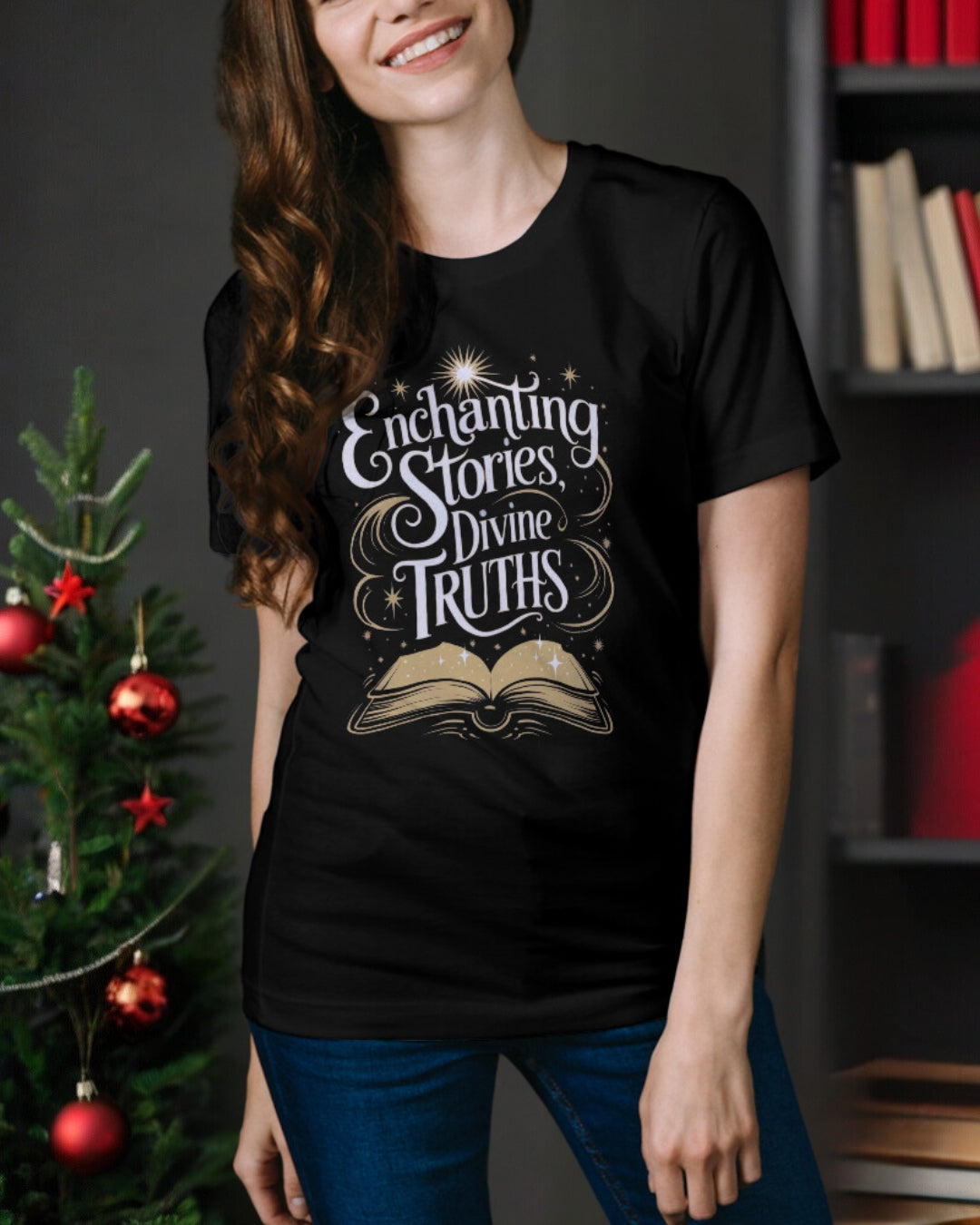 Spiritual Saga Women Cotton Tshirt