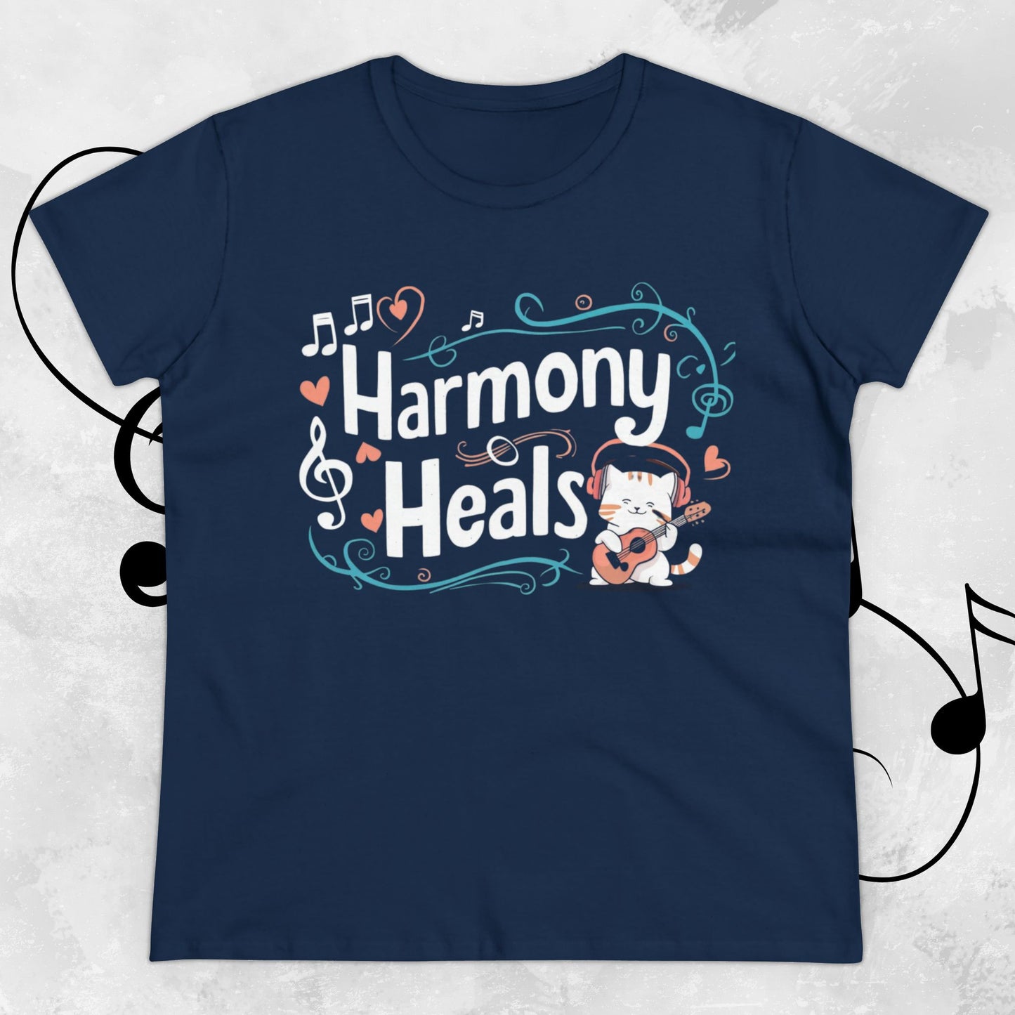 Harmony Heal Women Cotton Tshirt