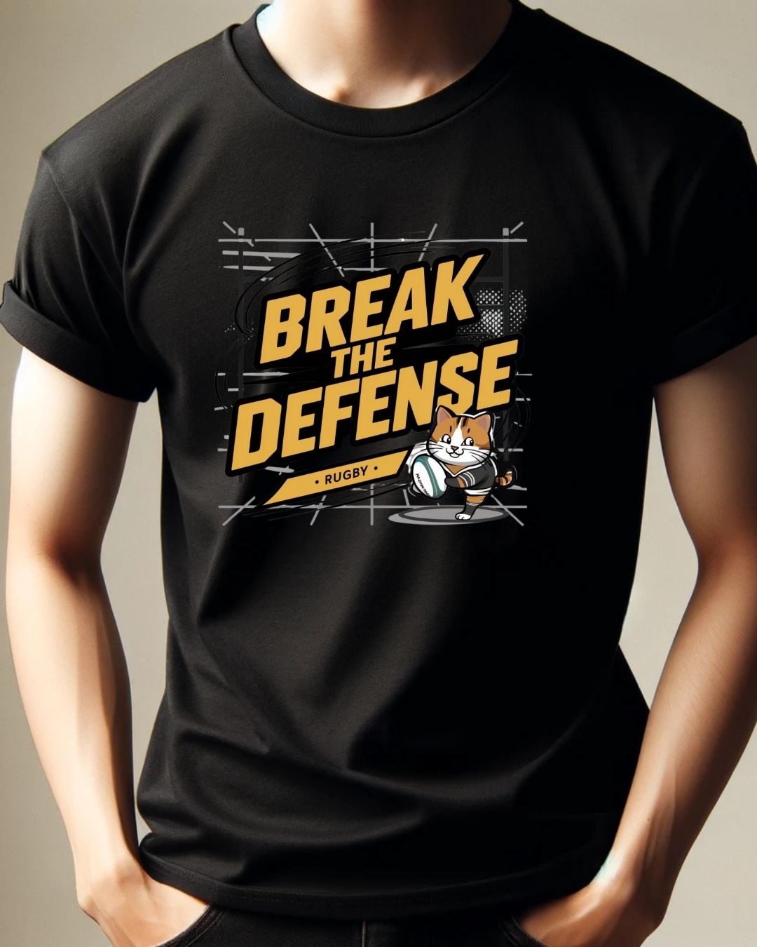 Break The Defence Cotton Tshirt