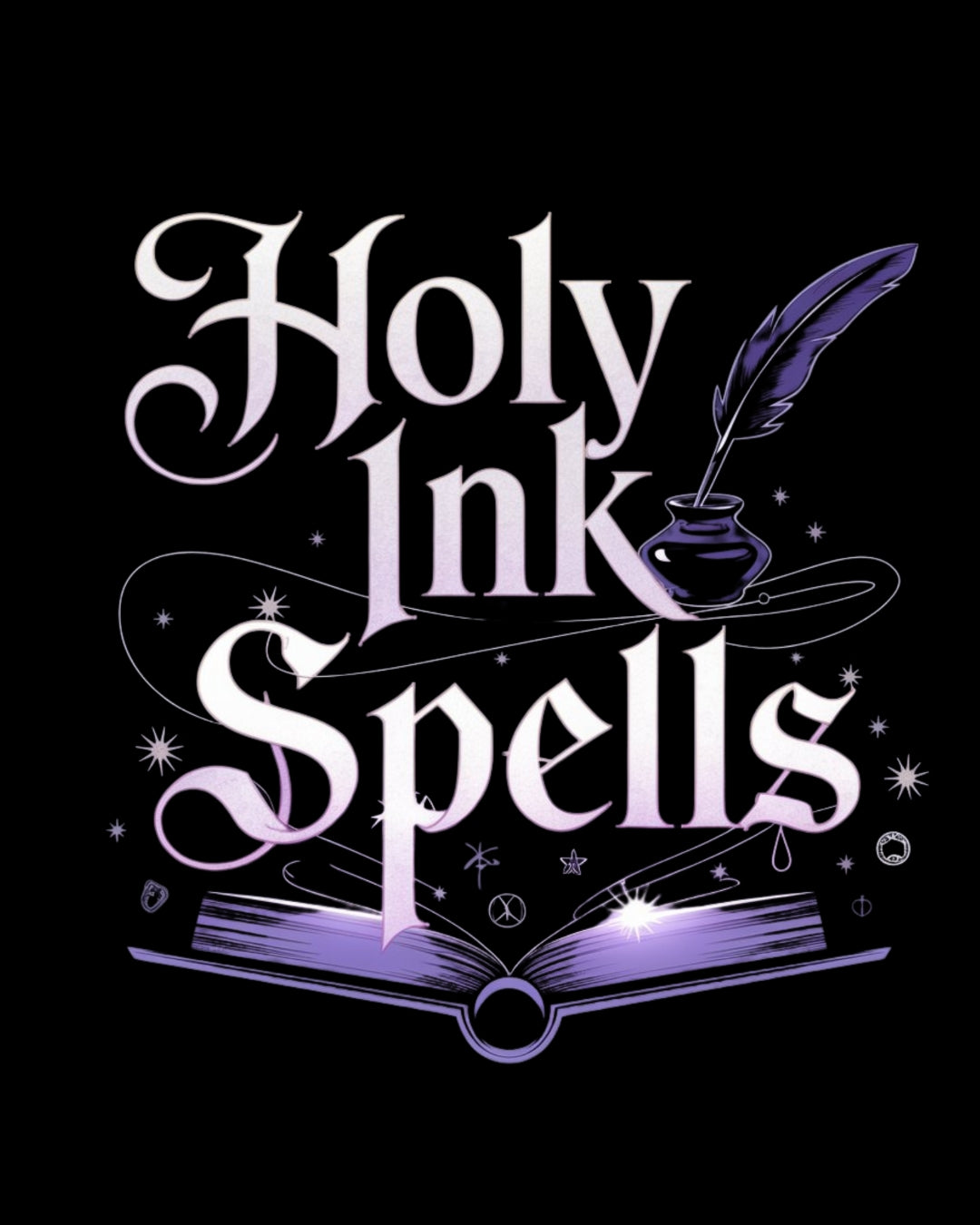 Holy Ink Spells Ultra Cotton Crewneck Sweatshirt