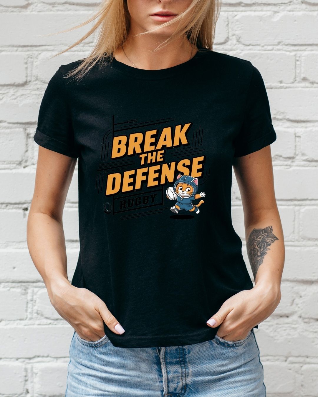 Break The Defence Cotton Tshirt