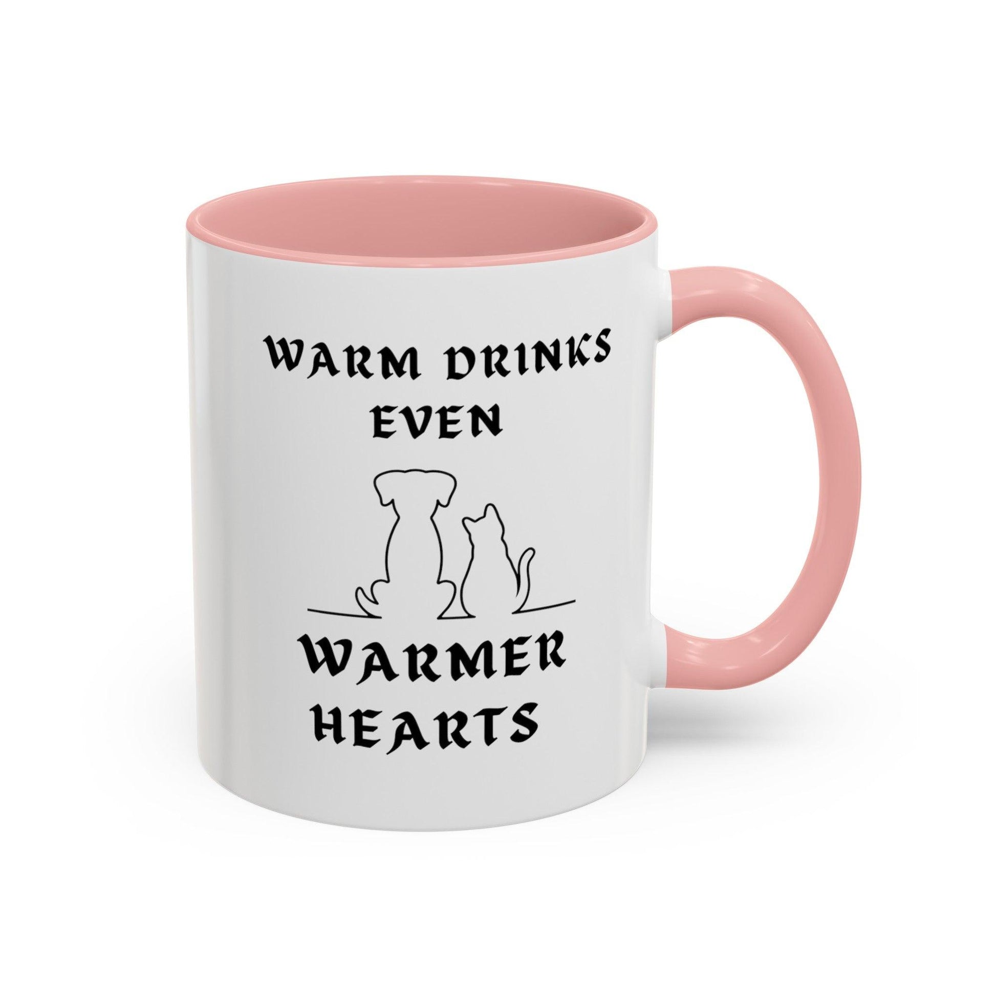 Billien Whisker Warmer Printify 11 oz 11oz accent mug Coffee Mugs Holiday Picks Home & Living Kitchen Mugs Spring Essentials two tone White base