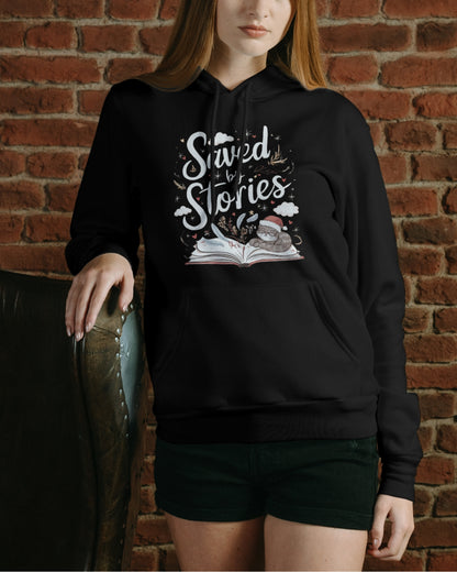 Saved By Stories Cotton Hoodie