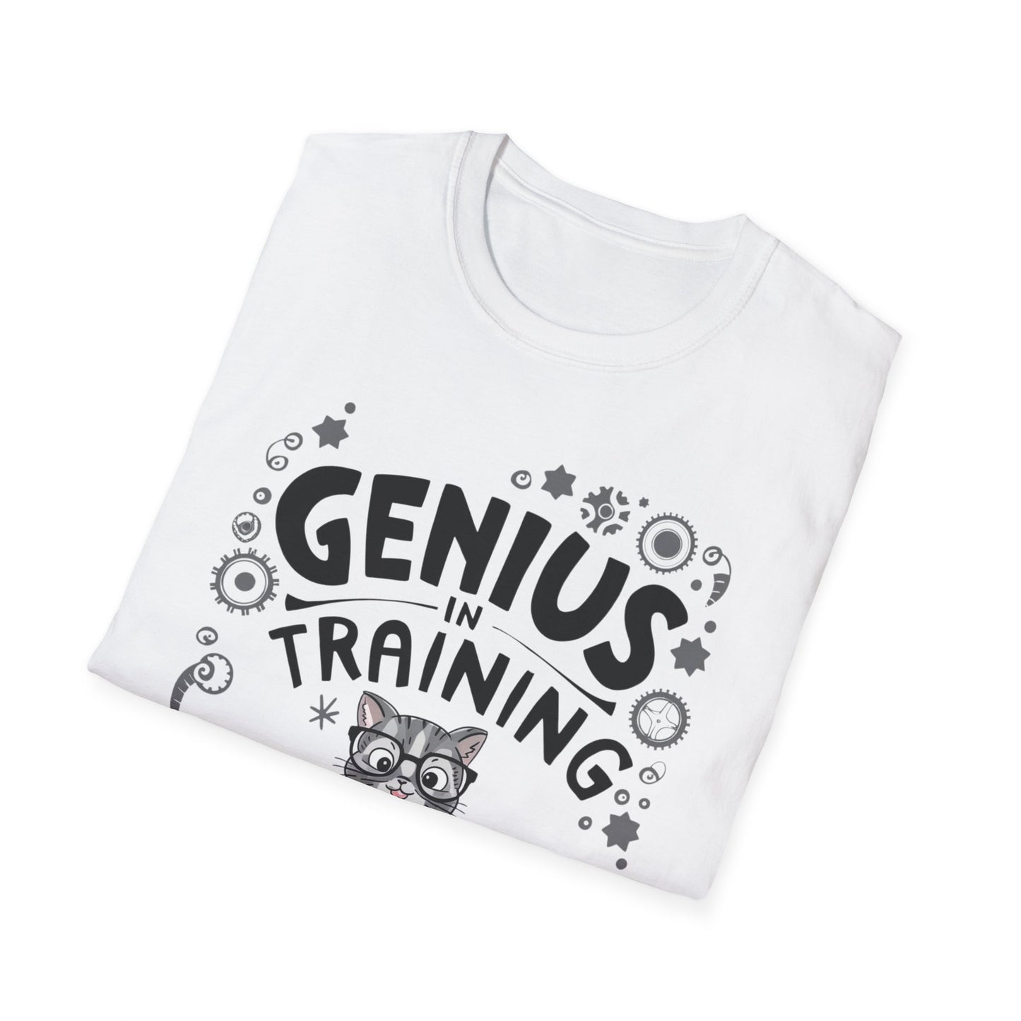 Genius In Training Cotton Men Tshirt