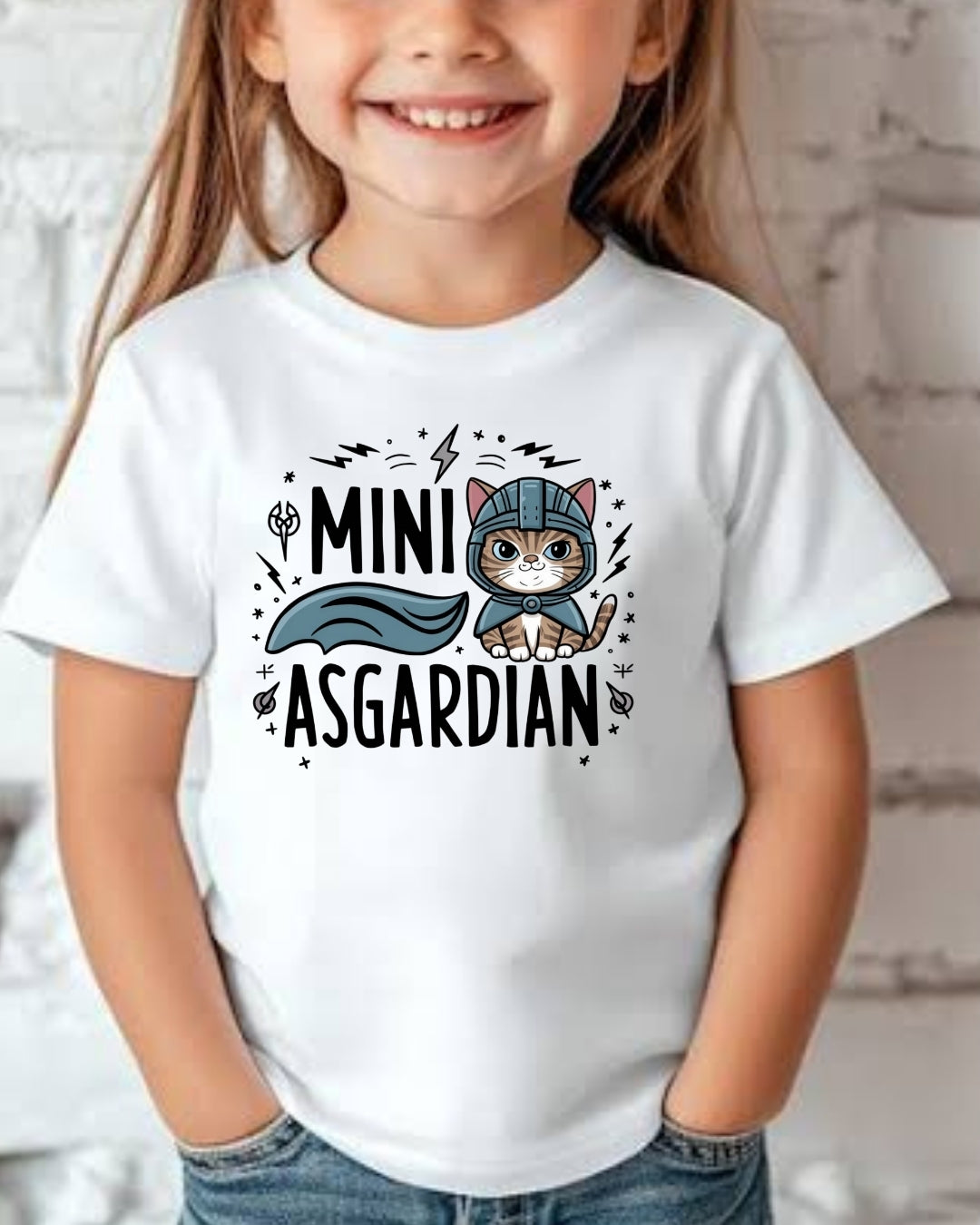 Mini Asgardian Kids Heavy Cotton T-Shirt