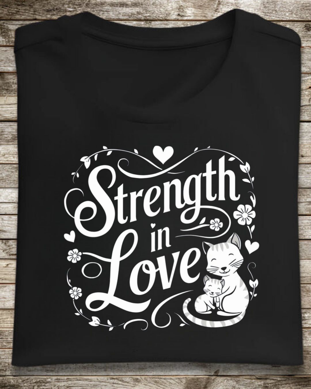 Strength In Love Cotton Tshirt