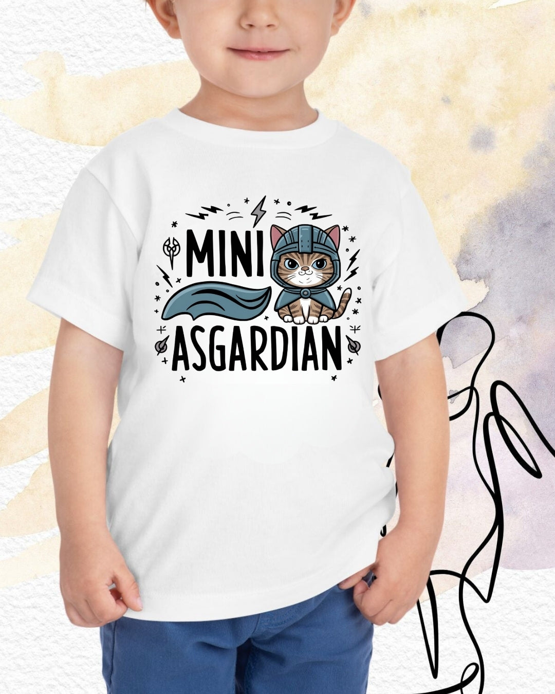 Mini Asgardian Kids Heavy Cotton T-Shirt