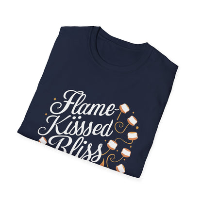 Flame Kiss Bliss Cotton Men Tshirt