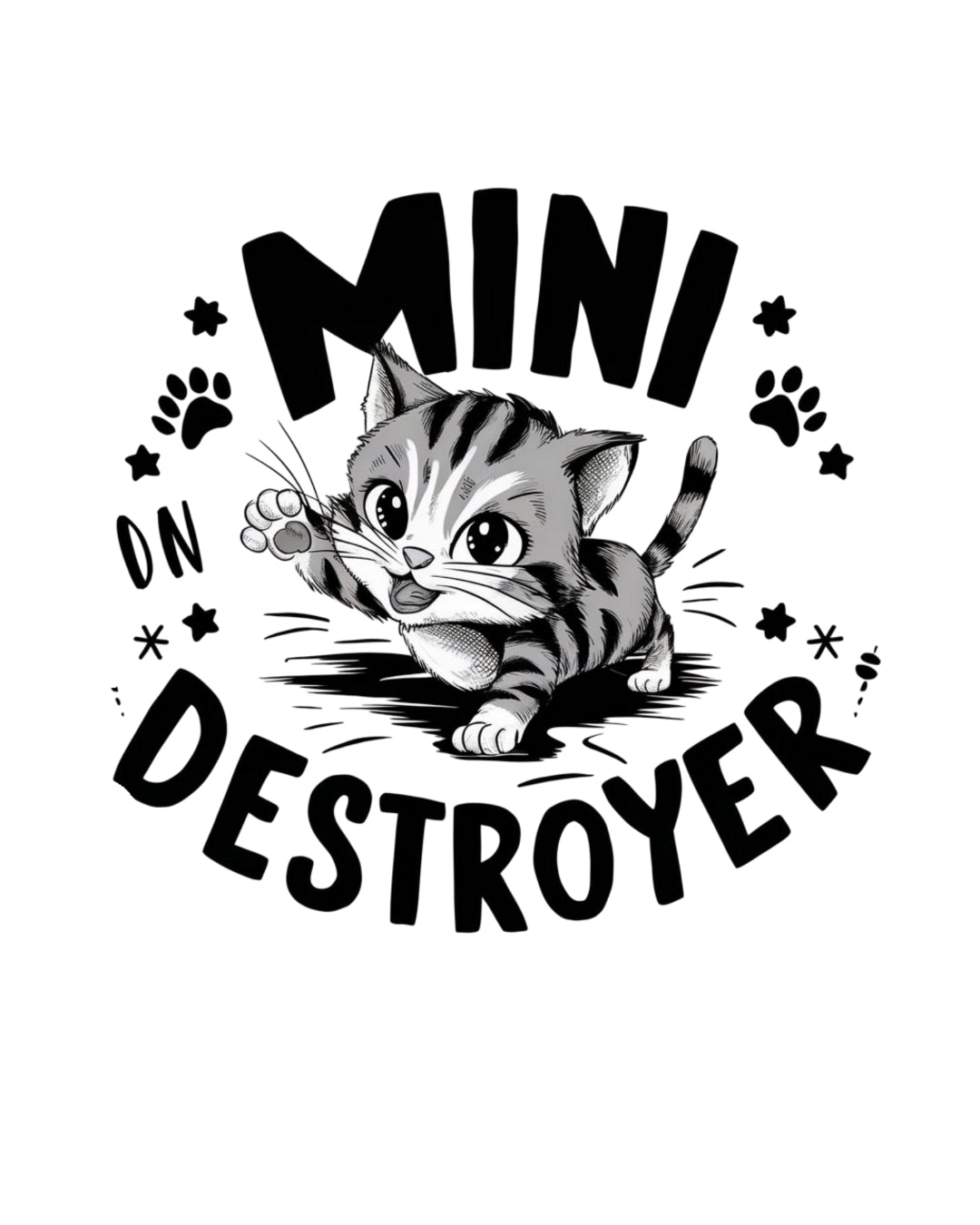 Mini Destroyer Toddler Cotton Kids T-Shirt