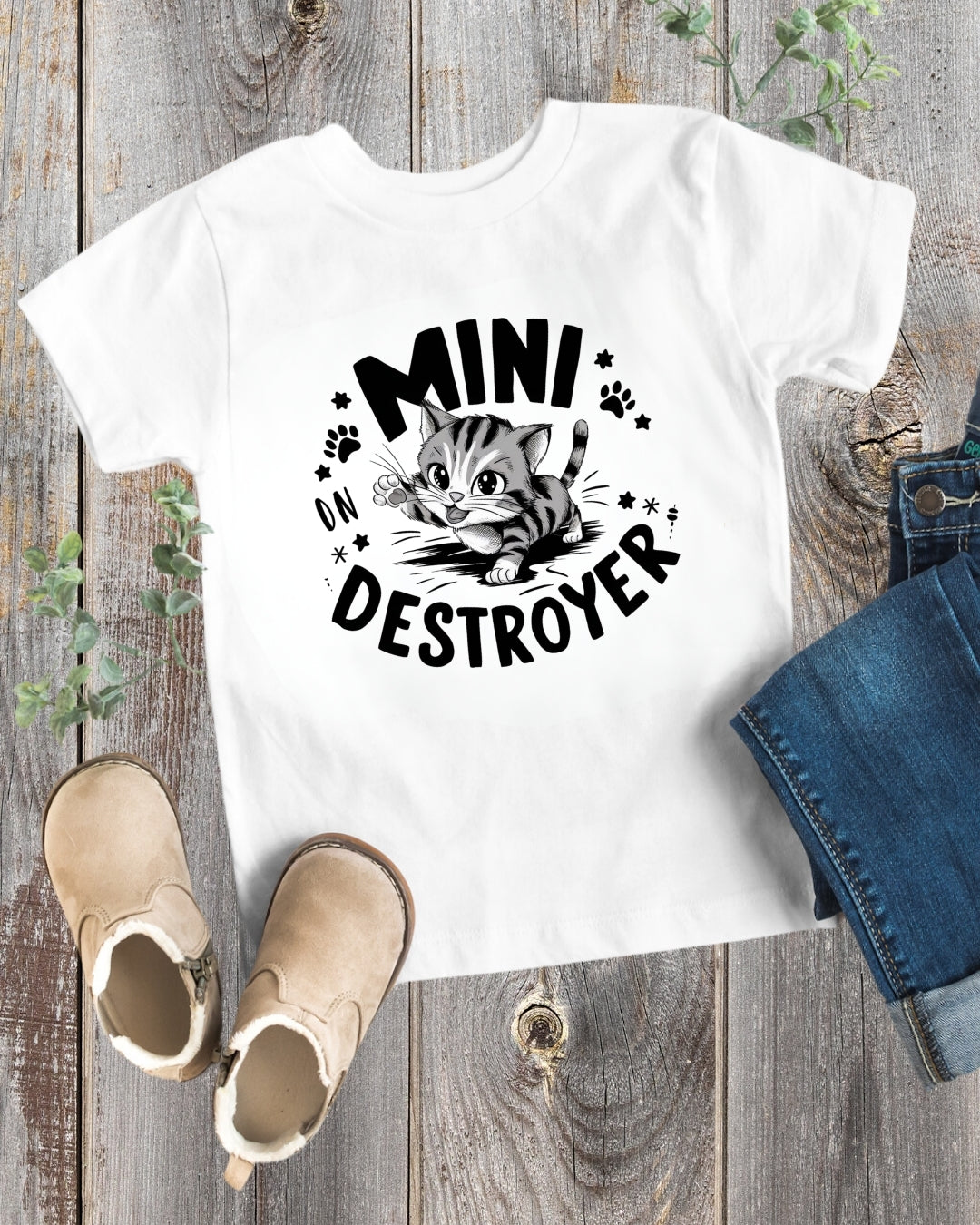 Mini Destroyer Toddler Cotton Kids T-Shirt