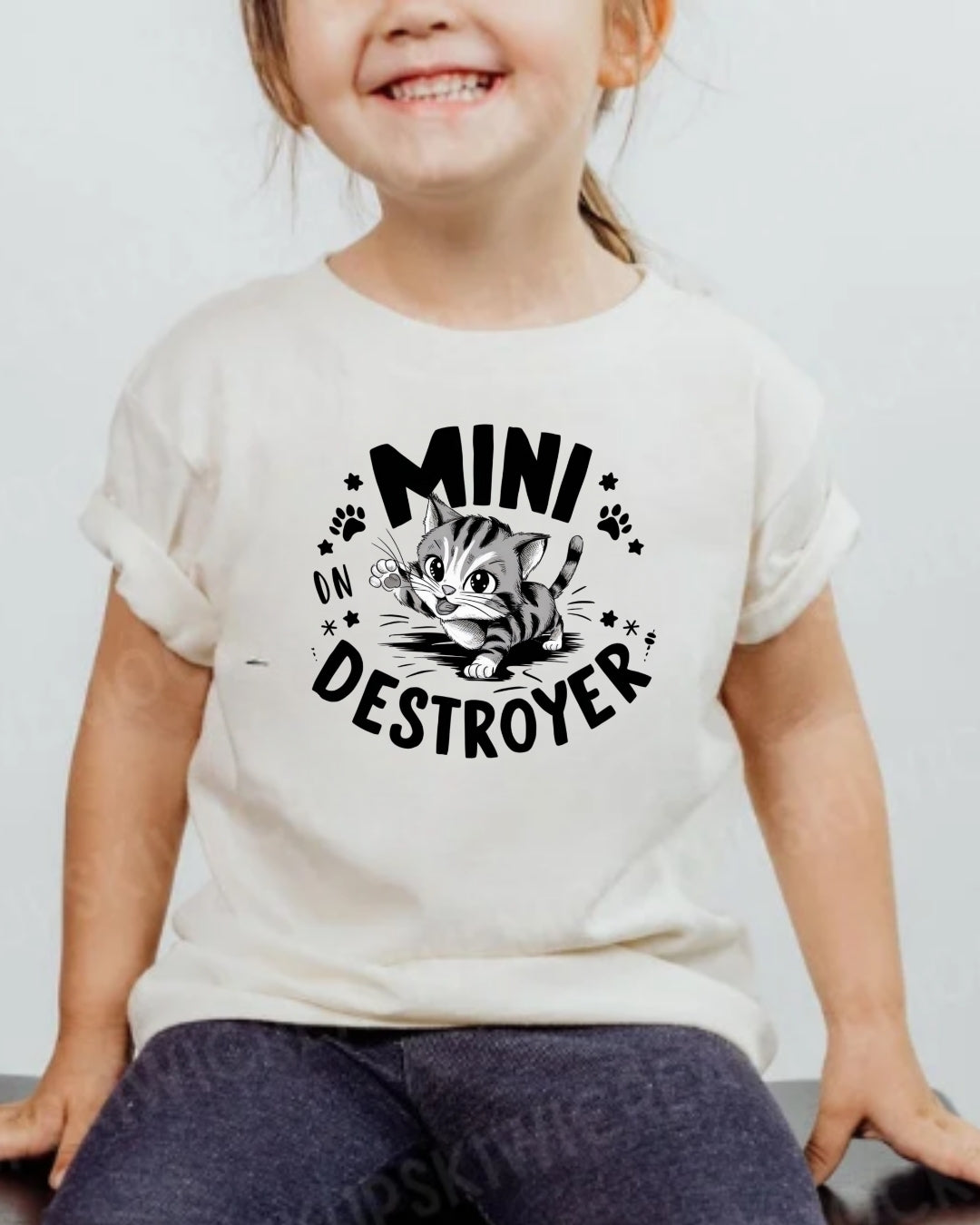 Mini Destroyer Toddler Cotton Kids T-Shirt