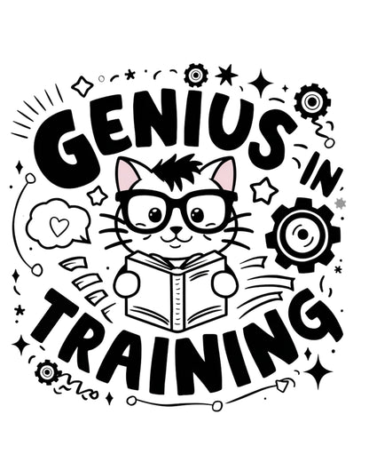 Genius In Training Toddler  Cotton Kids T-Shirt