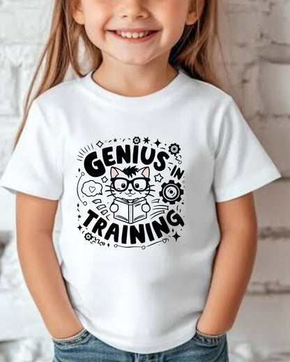 Genius In Training Toddler  Cotton Kids T-Shirt