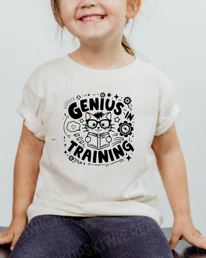 Genius In Training Toddler  Cotton Kids T-Shirt