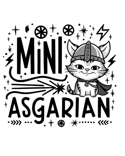 Mini Asgardian Toddler  Cotton  Kids T-Shirt