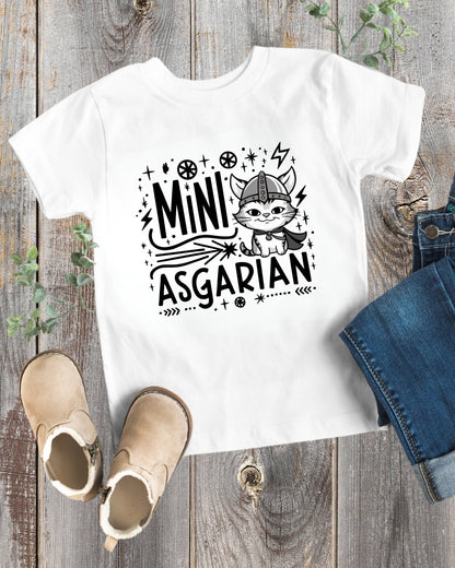 Mini Asgardian Toddler  Cotton  Kids T-Shirt