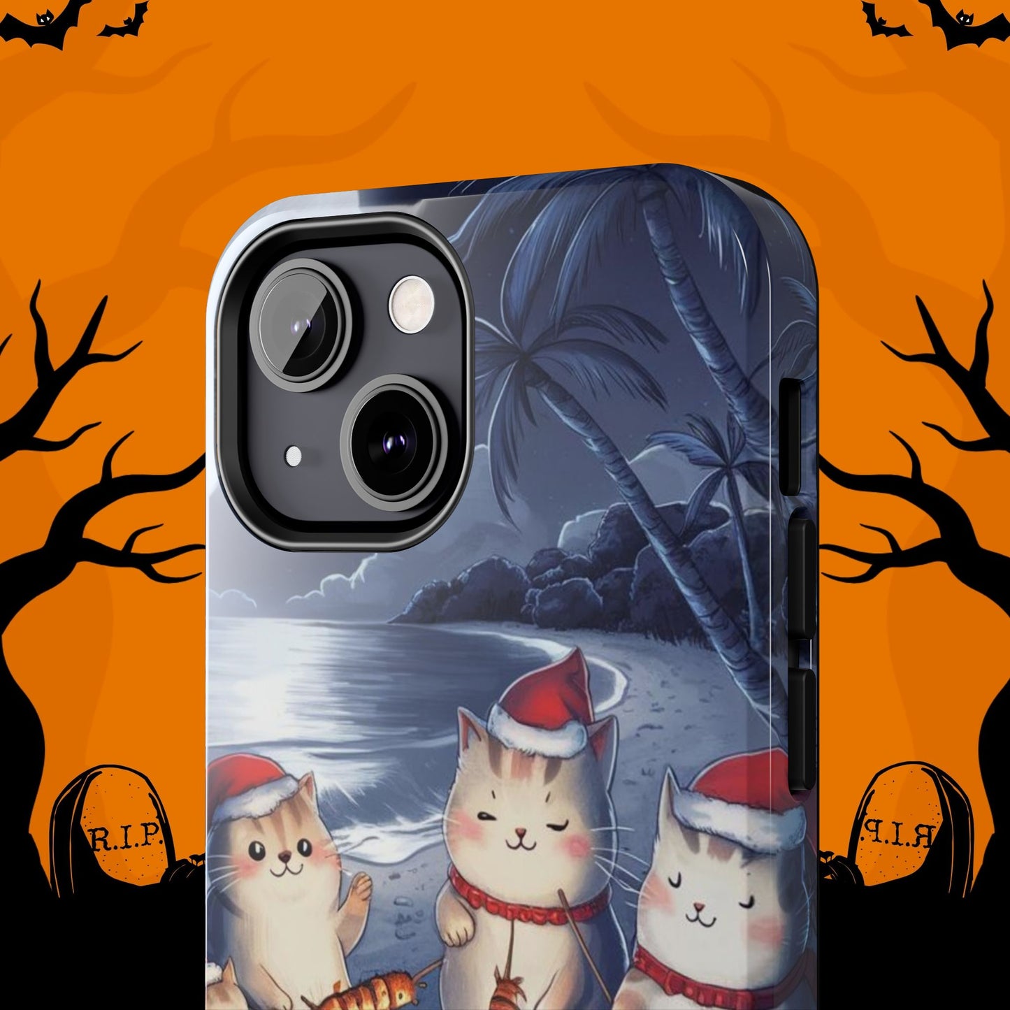 Meowmas Magic Tough Case