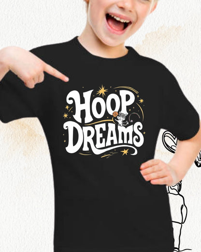 Hoops Dream Kids Heavy Cotton T-Shirt