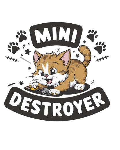 Mini Destroyer Toddler Cotton Kids T-Shirt