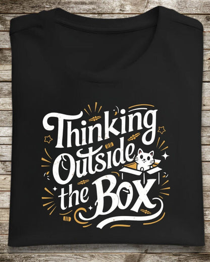 Thinking Out of Box Cotton Tshirt