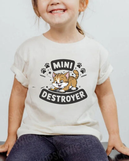 Mini Destroyer Toddler Cotton Kids T-Shirt