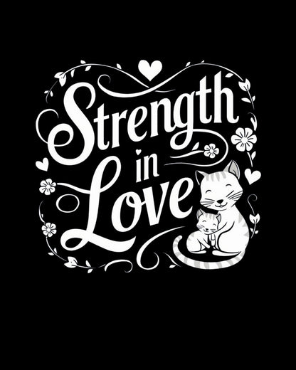 Strength In Love Cotton T-Shirt