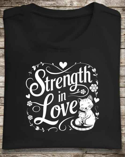 Strength In Love Cotton T-Shirt