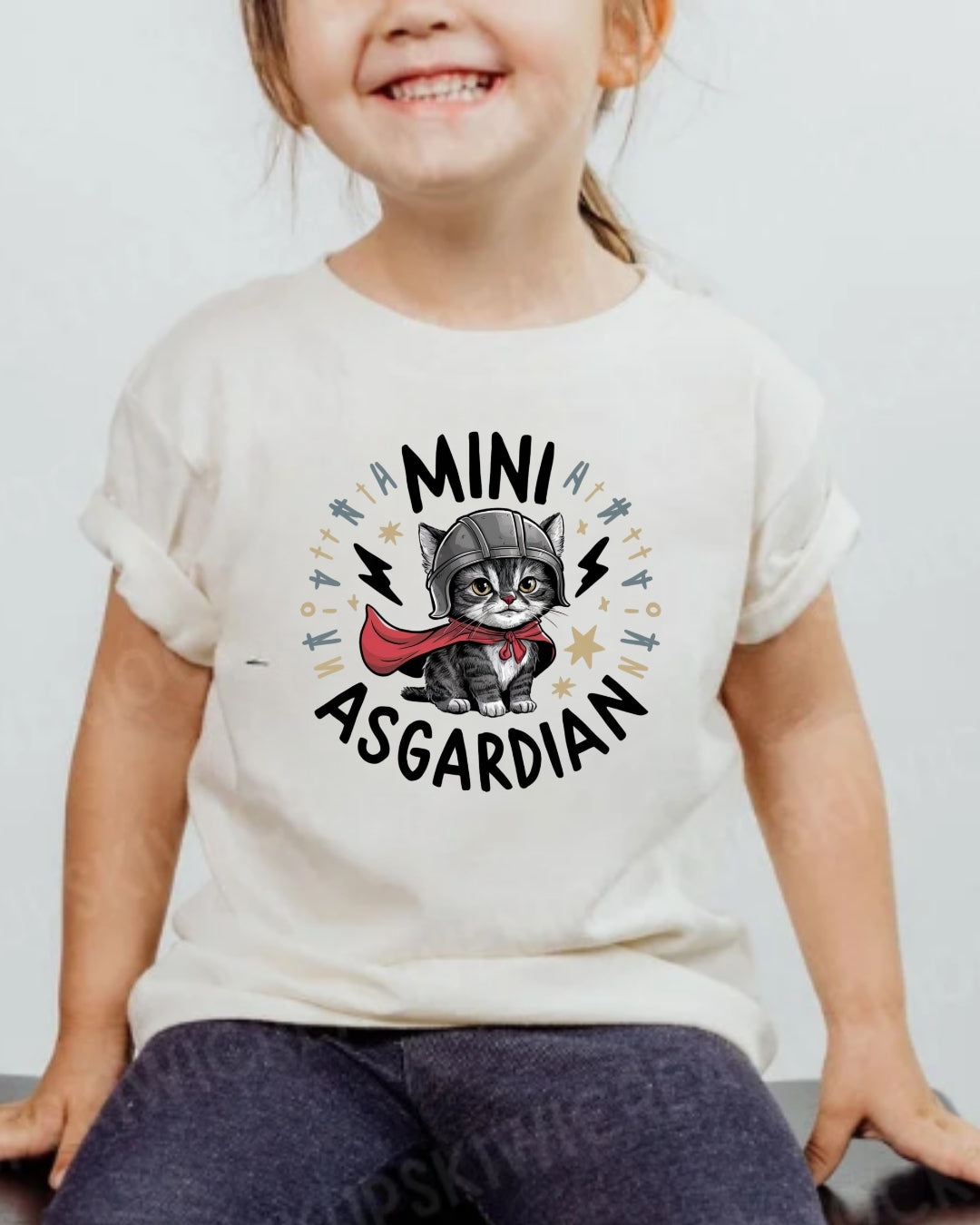 Mini Asgardian Toddler Cotton  T-Shirts