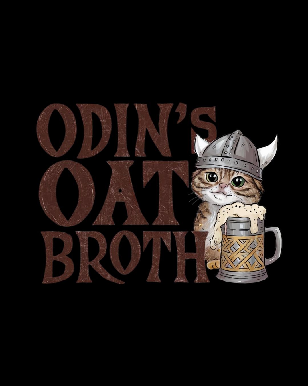 Odin Oat Broth Cotton Long Sleeve Tshirt