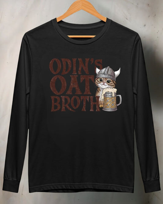 Odin Oat Broth Cotton Long Sleeve Tshirt