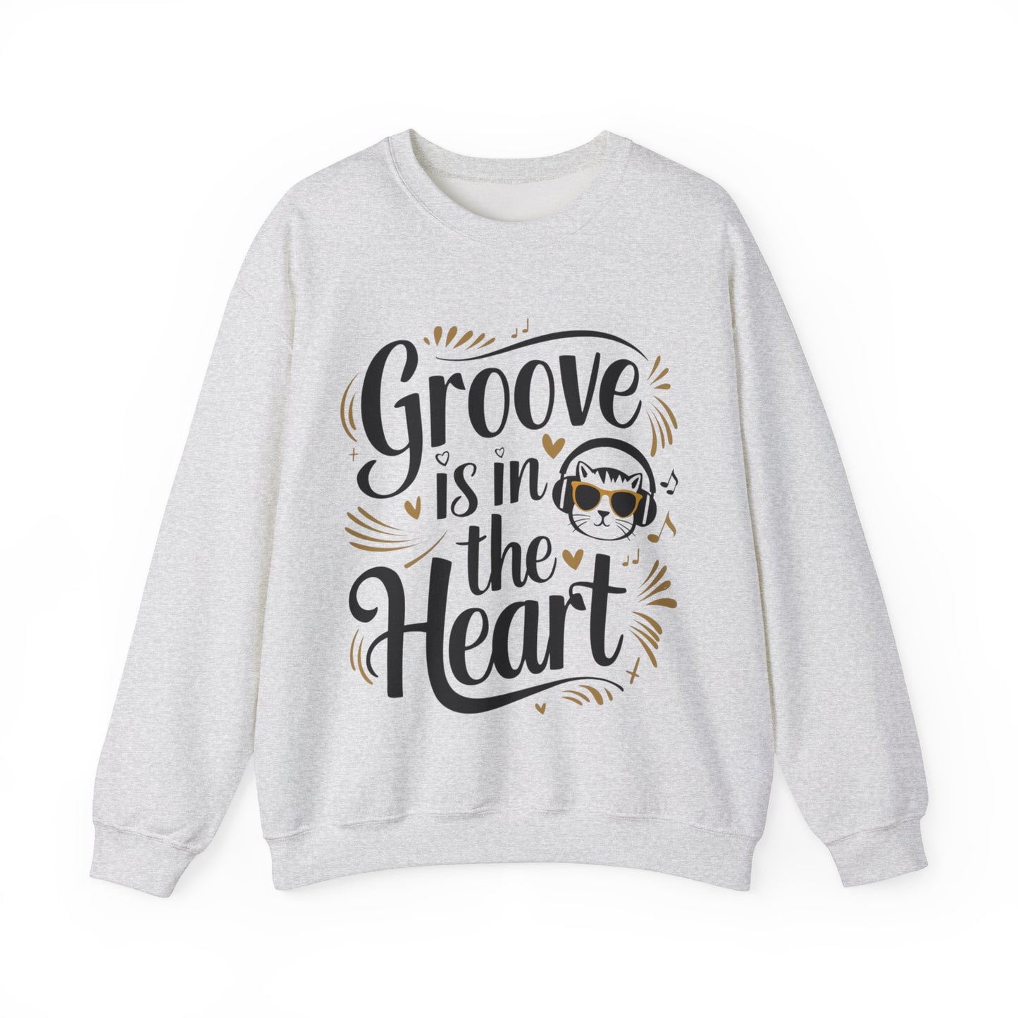 Groove In The Heart Ultra Cotton Crewneck Sweatshirt